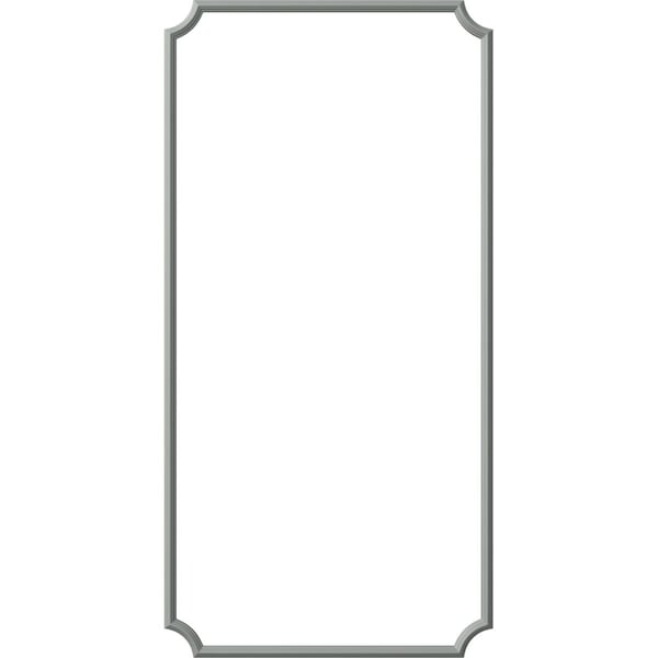 Ekena Millwork 24-in. W x 48-in. H Large Classic Panel Moulding Kit Single Panel PMLKLCL24X48A - main